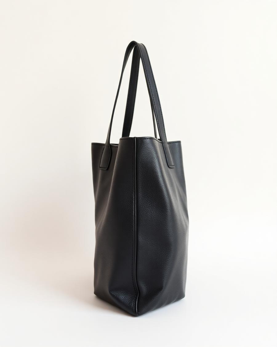 Structured Leather Tote