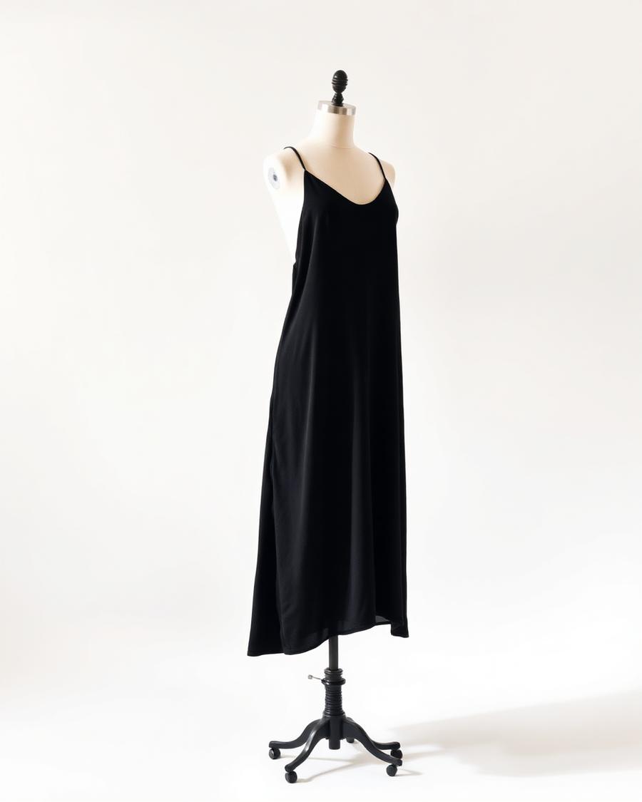Bias Cut Slip Dress
